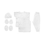 St. Patrick Newborn Gift Set (White/Pink/Blue)