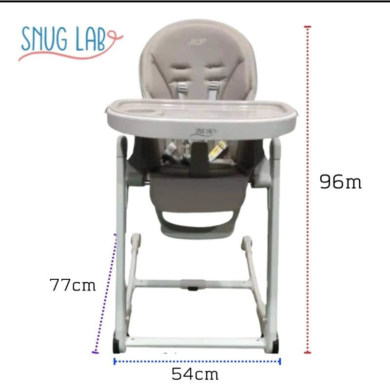 Snug Lab 5in1 Baby Feed and Lounge Chair (High Chair)