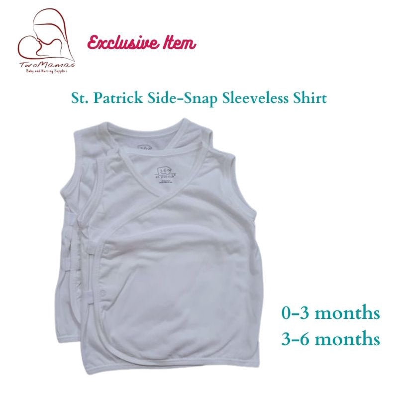 St. Patrick Side Snap Sleeveless Shirt (2's)