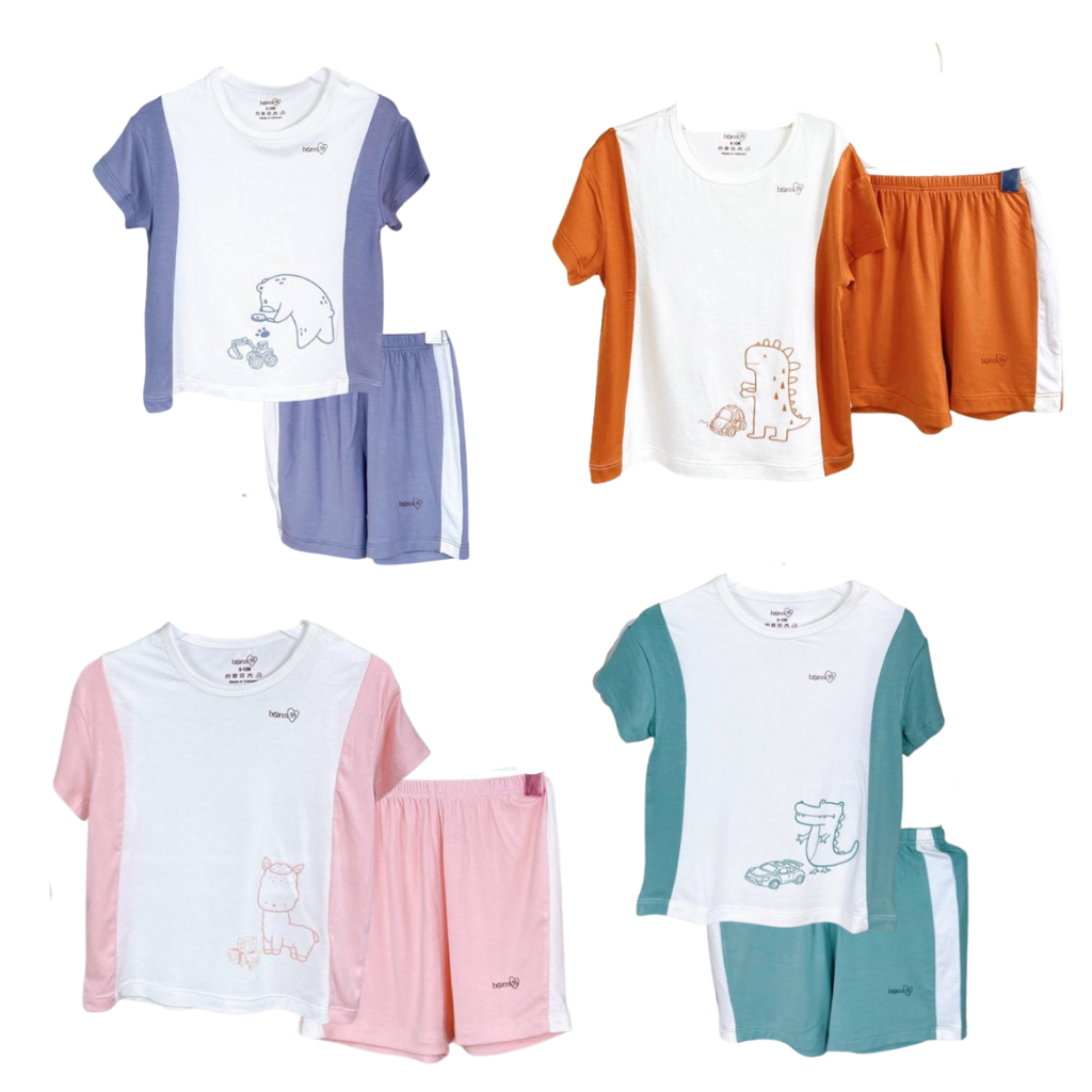 Bons99 Clark Bamboo T-Shirt and Shorts