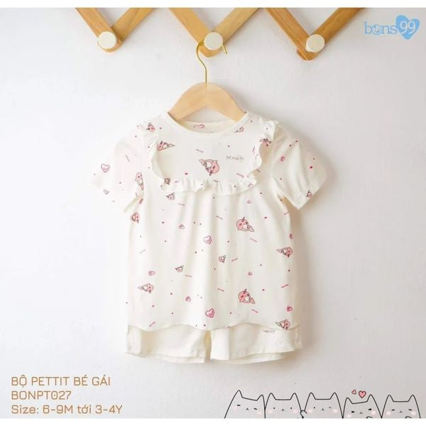 Bons99 Astrid Bamboo Blouse and Shorts