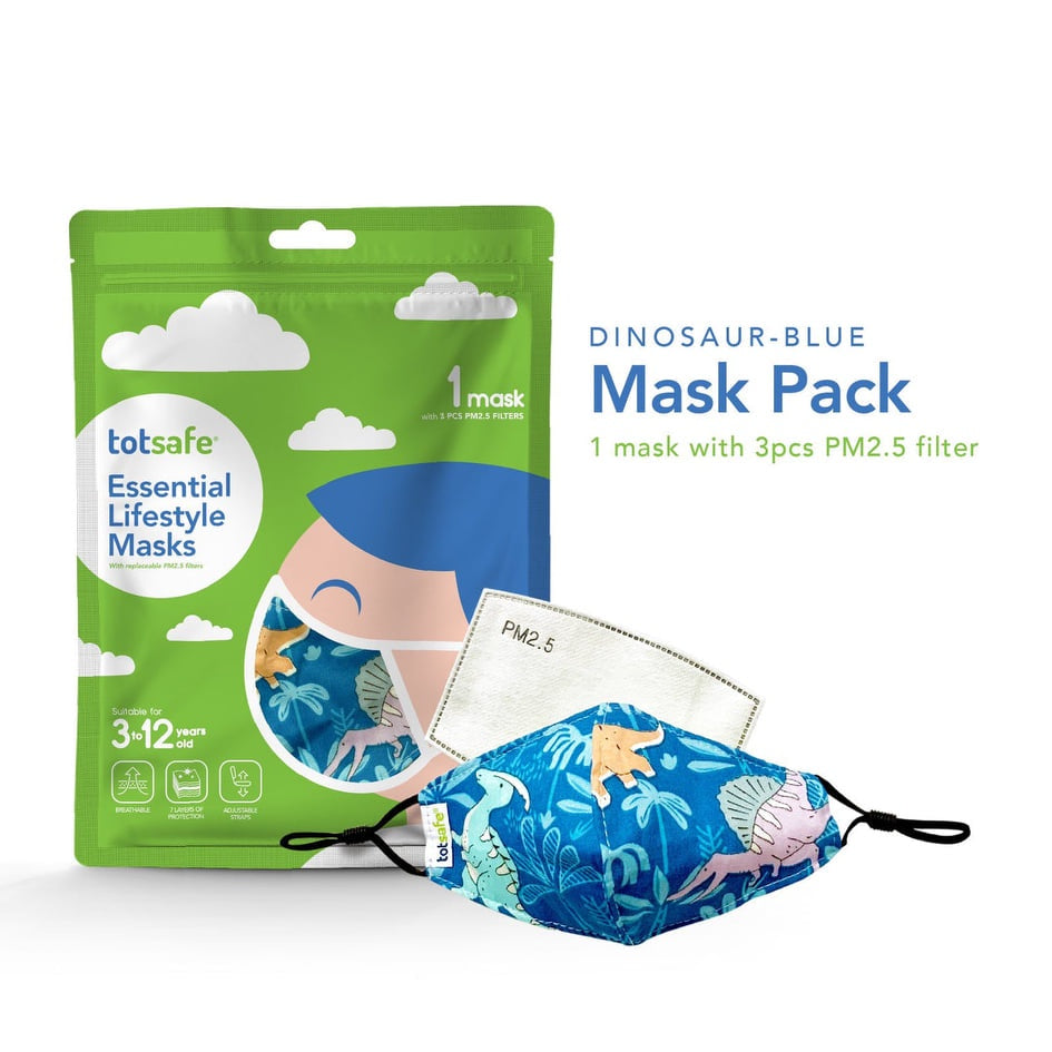 Totsafe Kids Lifestyle Mask with PM 2.5 Filter
