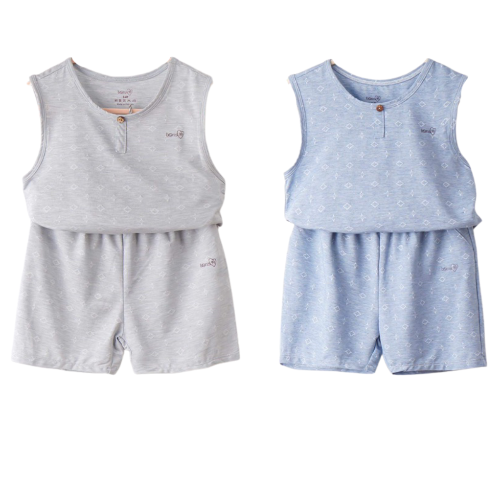 Bons99 Ethan Bamboo Singlet and Shorts