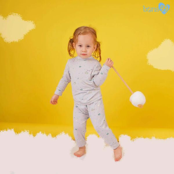 Bons99 Gabby Bamboo Long Sleeves and Pajamas Set