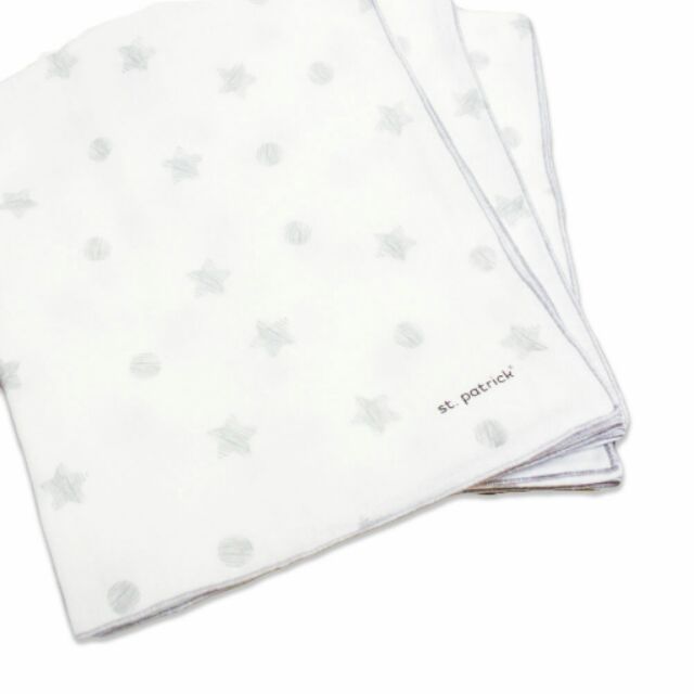 St. Patrick Cotton / Bamboo Muslin 3's