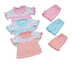 Bons99 Bamboo Shirt and Shorts (Summer Collection) Girls
