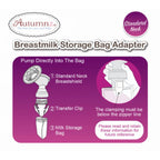 Autumnz Breastmilk Storage Bag Adapter