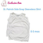 St. Patrick Side Snap Sleeveless Shirt (2's)