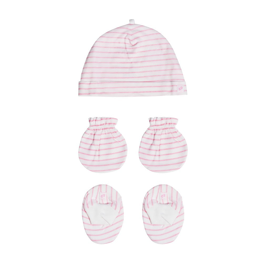 St. Patrick Accessories Set (Beanie, Mittens & Booties)