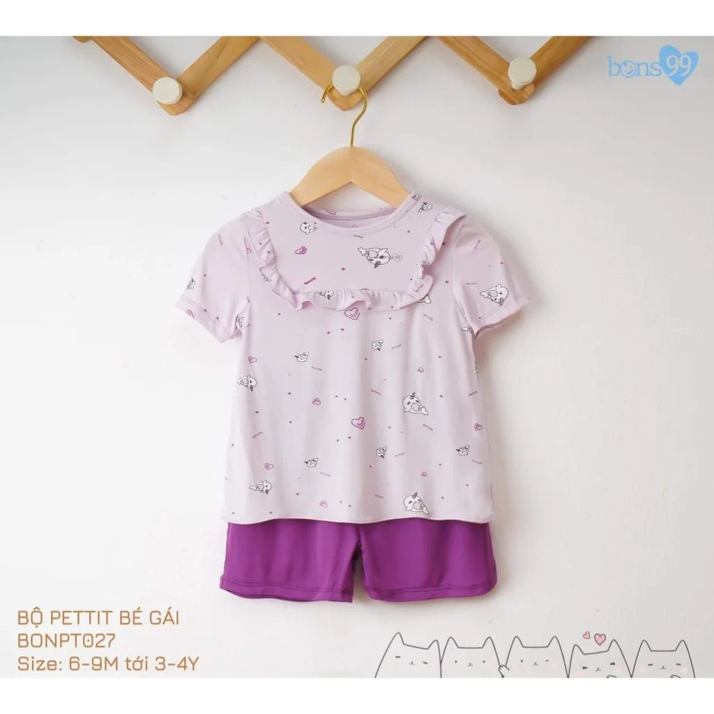 Bons99 Astrid Bamboo Blouse and Shorts