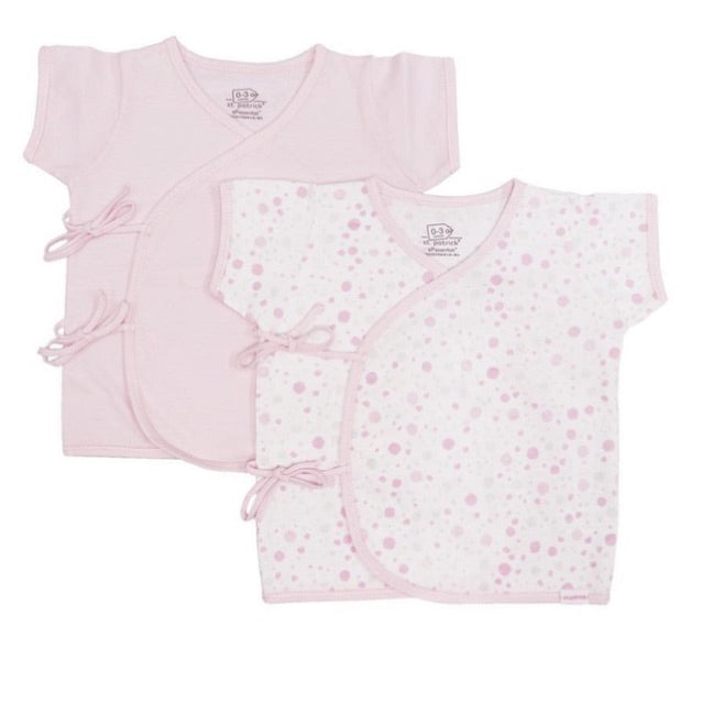 St. Patrick New Collection Pink Dream Tie-side Shirt Shortsleeves