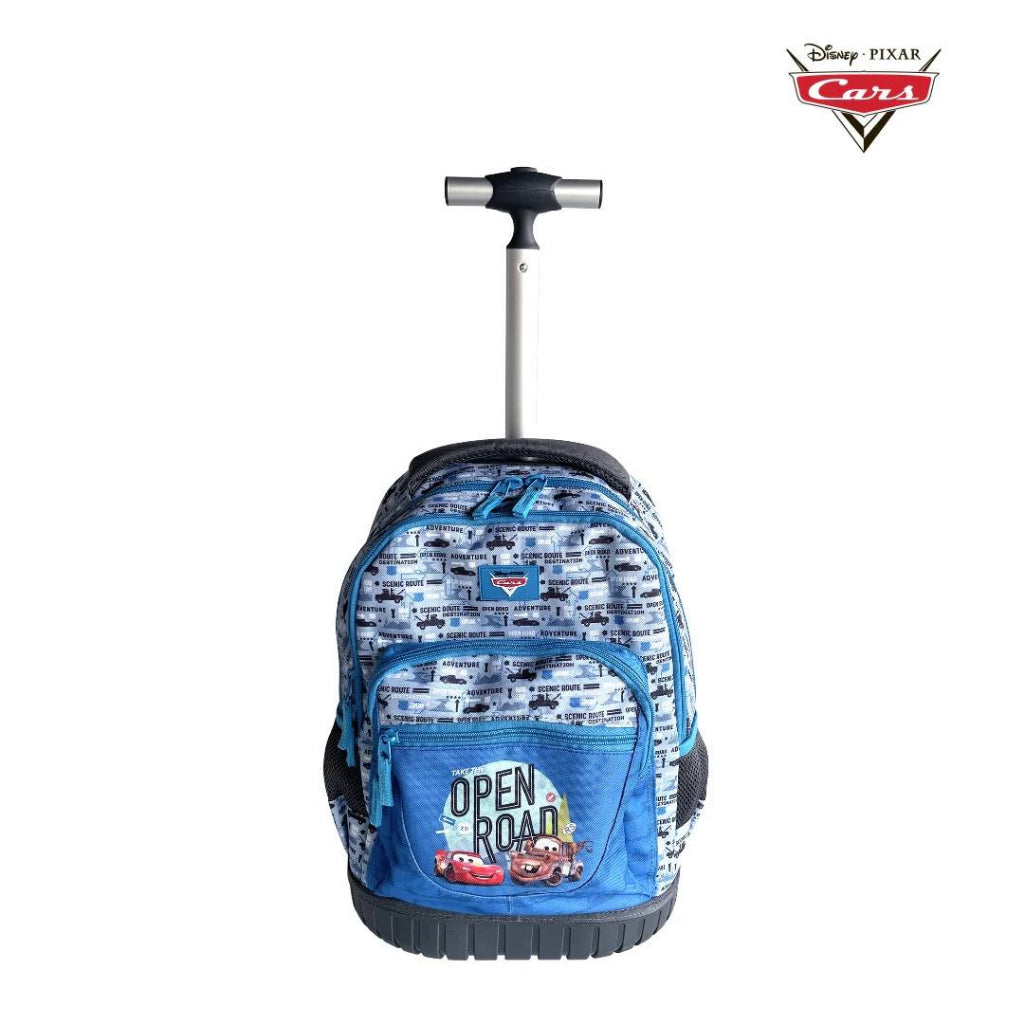 Disney Totsafe Back to School Disney Cars Trolley Bag Set