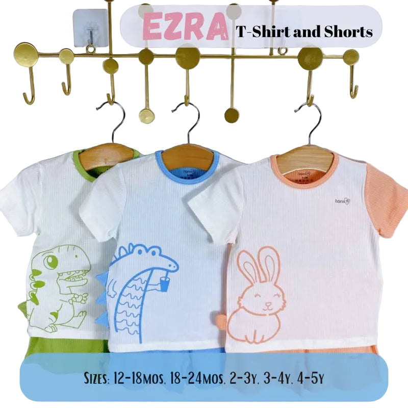 Bons99 Ezra Bamboo T-Shirt and Shorts