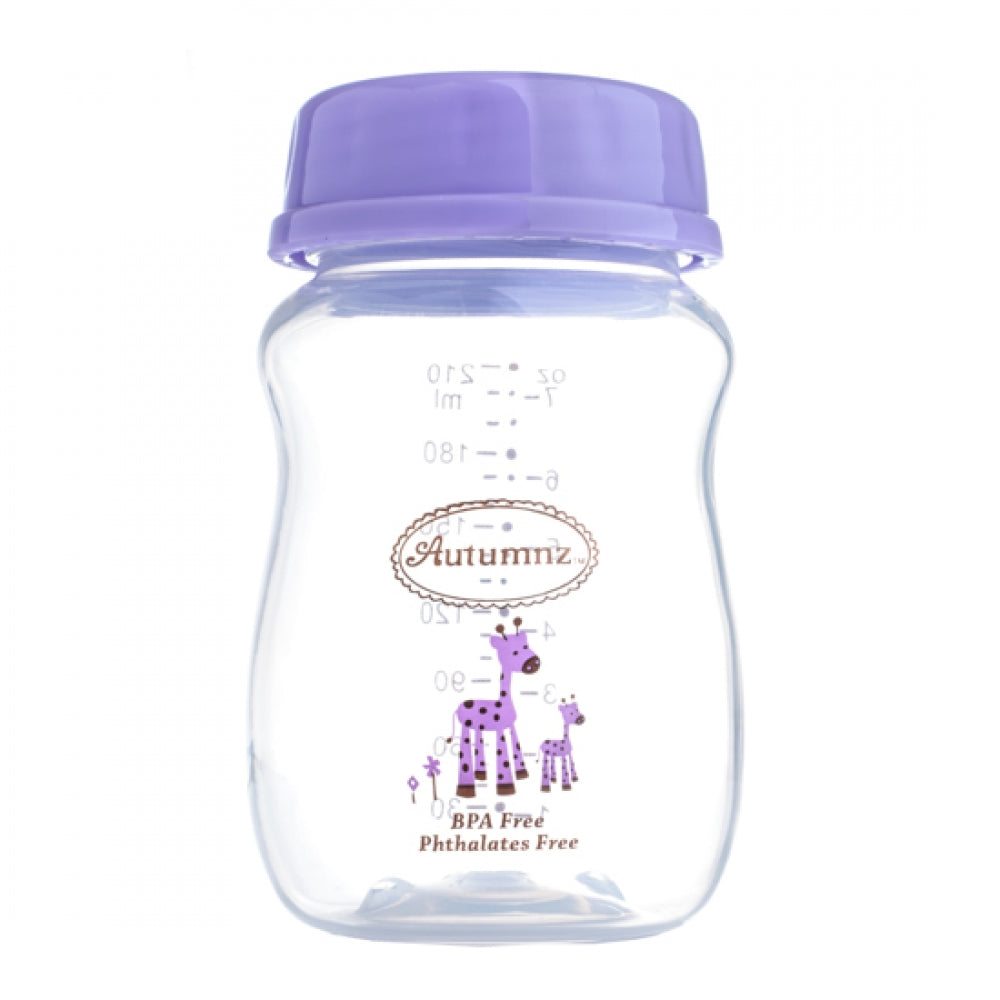 Autumnz Wide Neck Breastmilk Storage Bottle 7oz (4's)