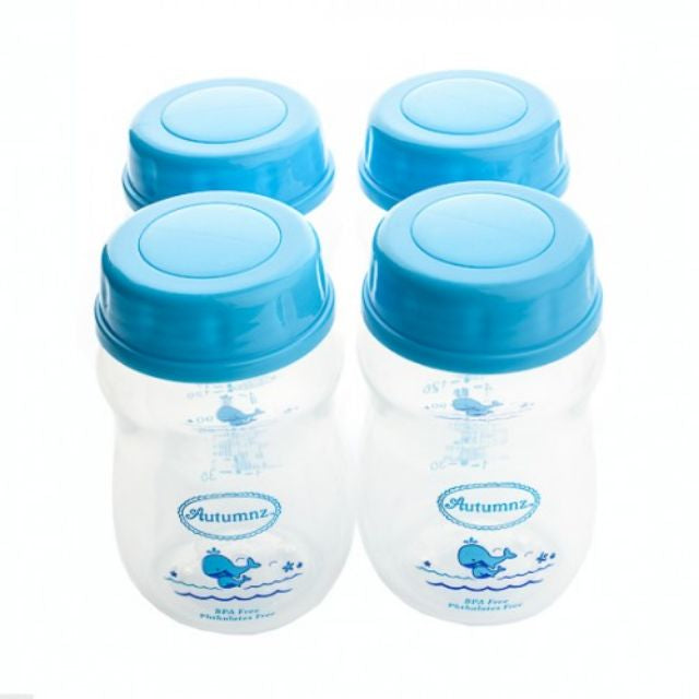 Autumnz Wide Neck Breastmilk Storage Bottle 7oz (4's)