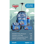 Totsafe Disney Mickey / Cars 2-in-1 Backpack Trolley