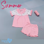 Bons99 Bamboo Shirt and Shorts (Summer Collection) Girls