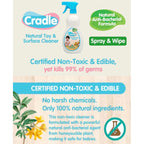 Cradle Natural Toy and Surface Cleaner 500ml