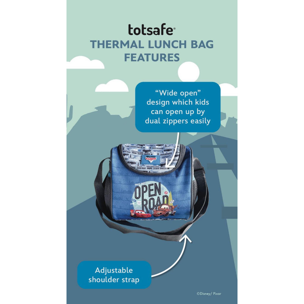 Totsafe Disney Mickey / Cars Thermal Lunch Bag (Insulated Bag)