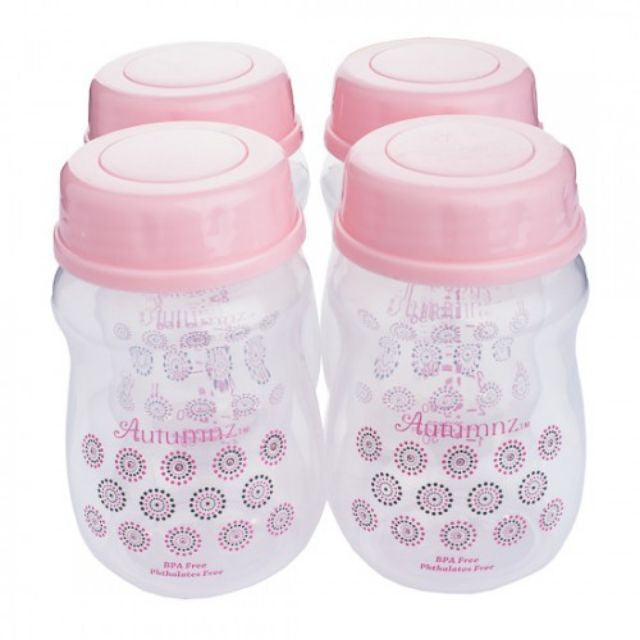 Autumnz Wide Neck Breastmilk Storage Bottle 7oz (4's)