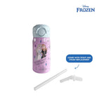 Totsafe Disney Kids Double Wall Stainless Steel Insulated Sippy Bottle 350mL extra sippy & straw