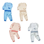 Bons99 Drei Bamboo Long Sleeves and Pajamas Set
