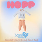 Bons99 Hopp Bamboo Long Sleeves and Pajamas