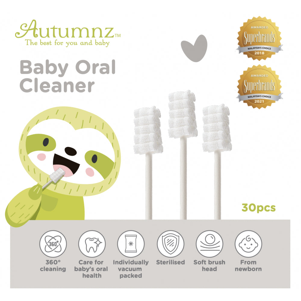 Autumnz Baby Oral Cleaner (30pcs)