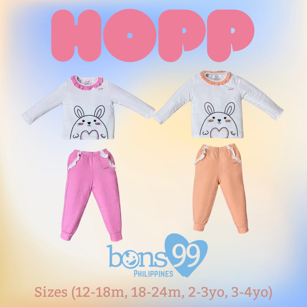 Bons99 Hopp Bamboo Long Sleeves and Pajamas