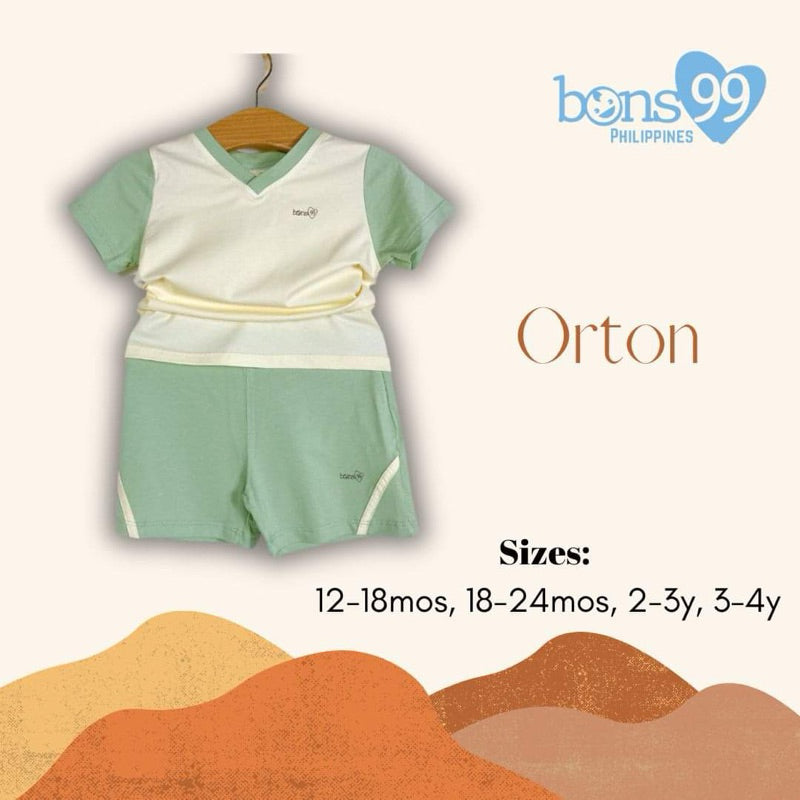 Bons99 Orton Bamboo T-Shirt and Shorts Set