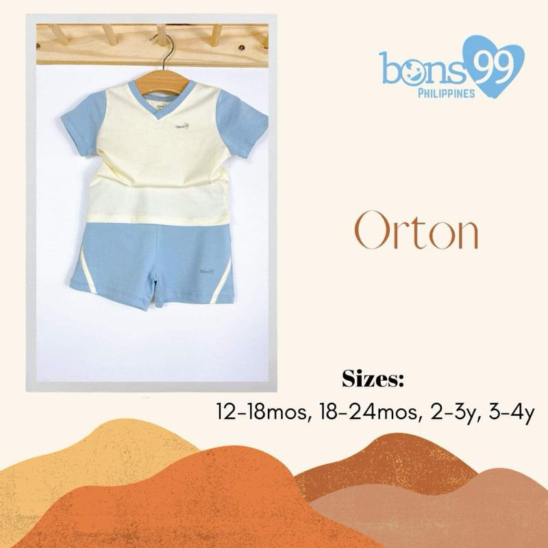Bons99 Orton Bamboo T-Shirt and Shorts Set