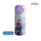 Totsafe Disney Kids Double Wall Stainless Steel Insulated Sippy Bottle 350mL extra sippy & straw