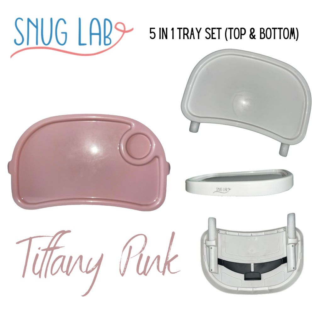 Snug Lab 5in1 High Chair Tray Set (Top & Bottom)