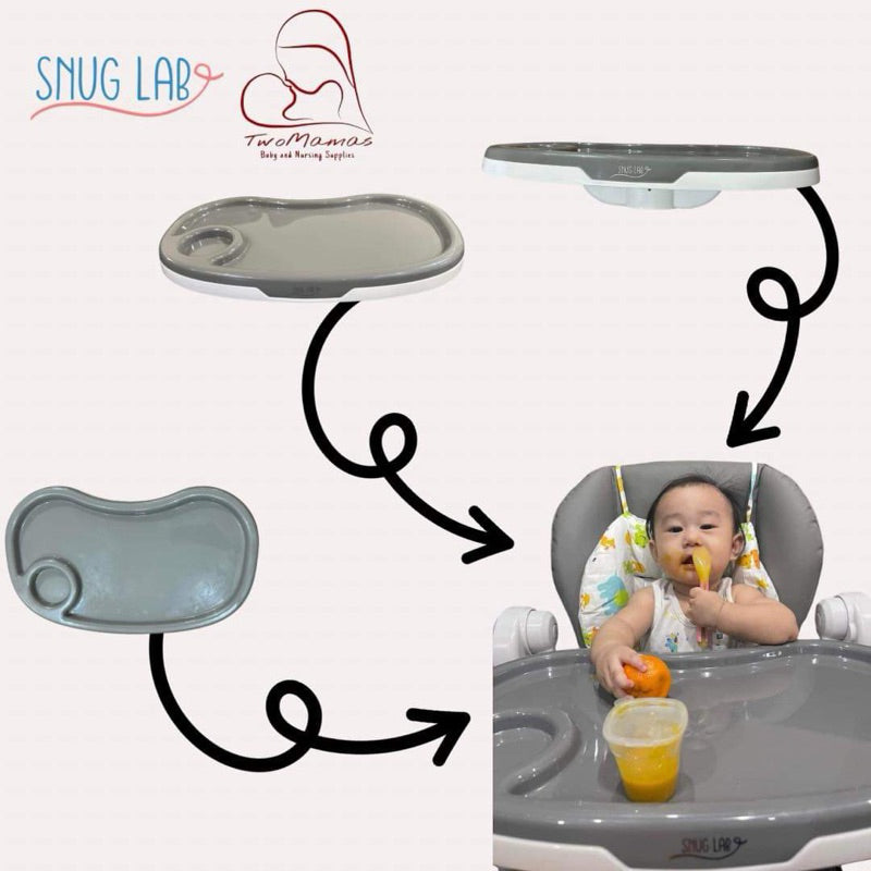 Snug Lab Siesta High Chair Tray Set (Top & Bottom)