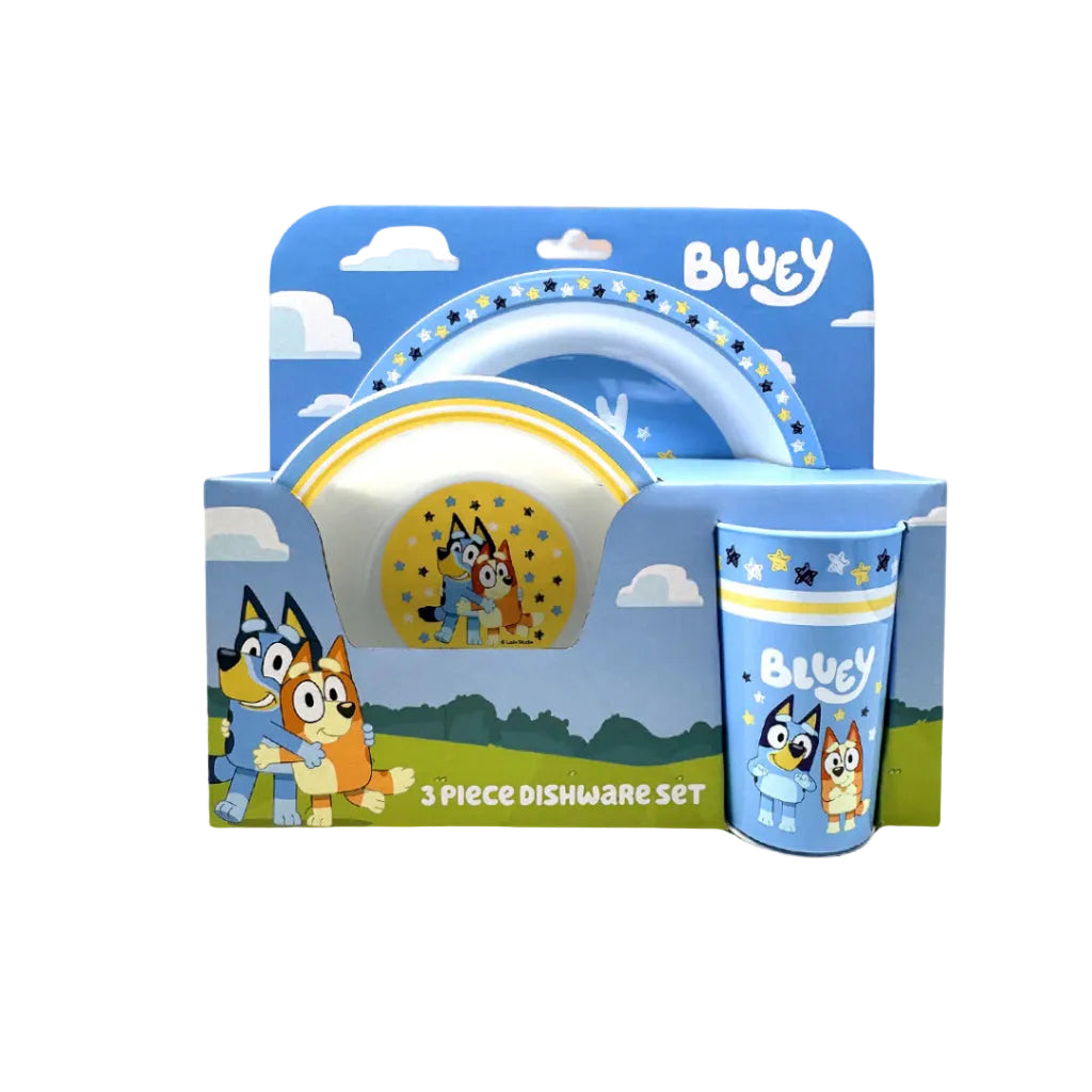 Totsafe Bluey 3-pc Dishware Set - Adventure Gear