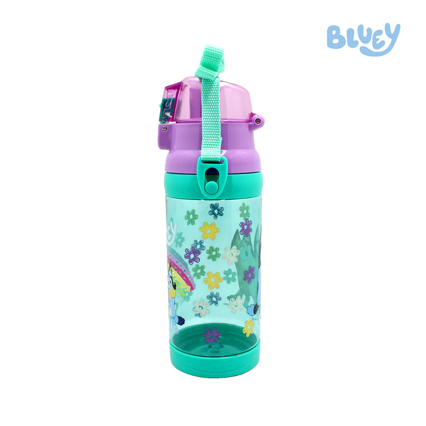Totsafe Bluey Plastic Water Bottle with Strap (500mL)