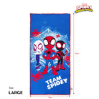 New! Totsafe Disney Marvel Quick Dry Microfiber Towels For Boys