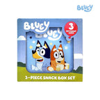 NEW DESIGN Totsafe Bluey 3-pc Snack Box Set