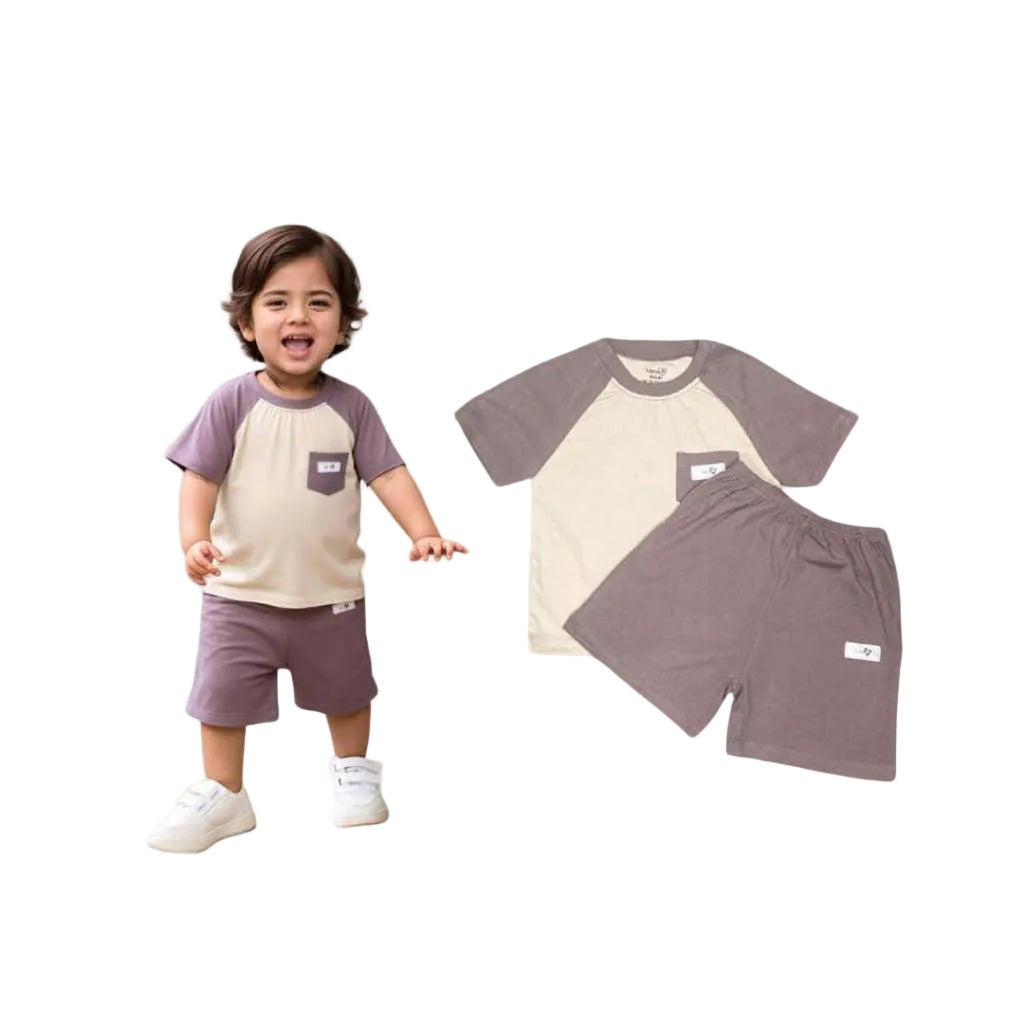 Bons99 Parker Bamboo T-Shirt and Shorts Set