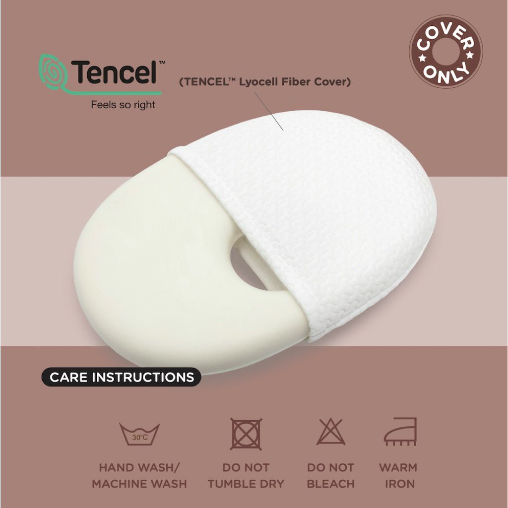 Autumnz Tencel Cover for Memory Foam Pillow (COVER ONLY)
