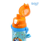 Totsafe Bluey Plastic Water Bottle with Strap (500mL)