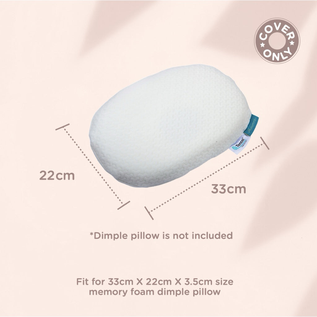 Autumnz Tencel Cover for Memory Foam Pillow (COVER ONLY)