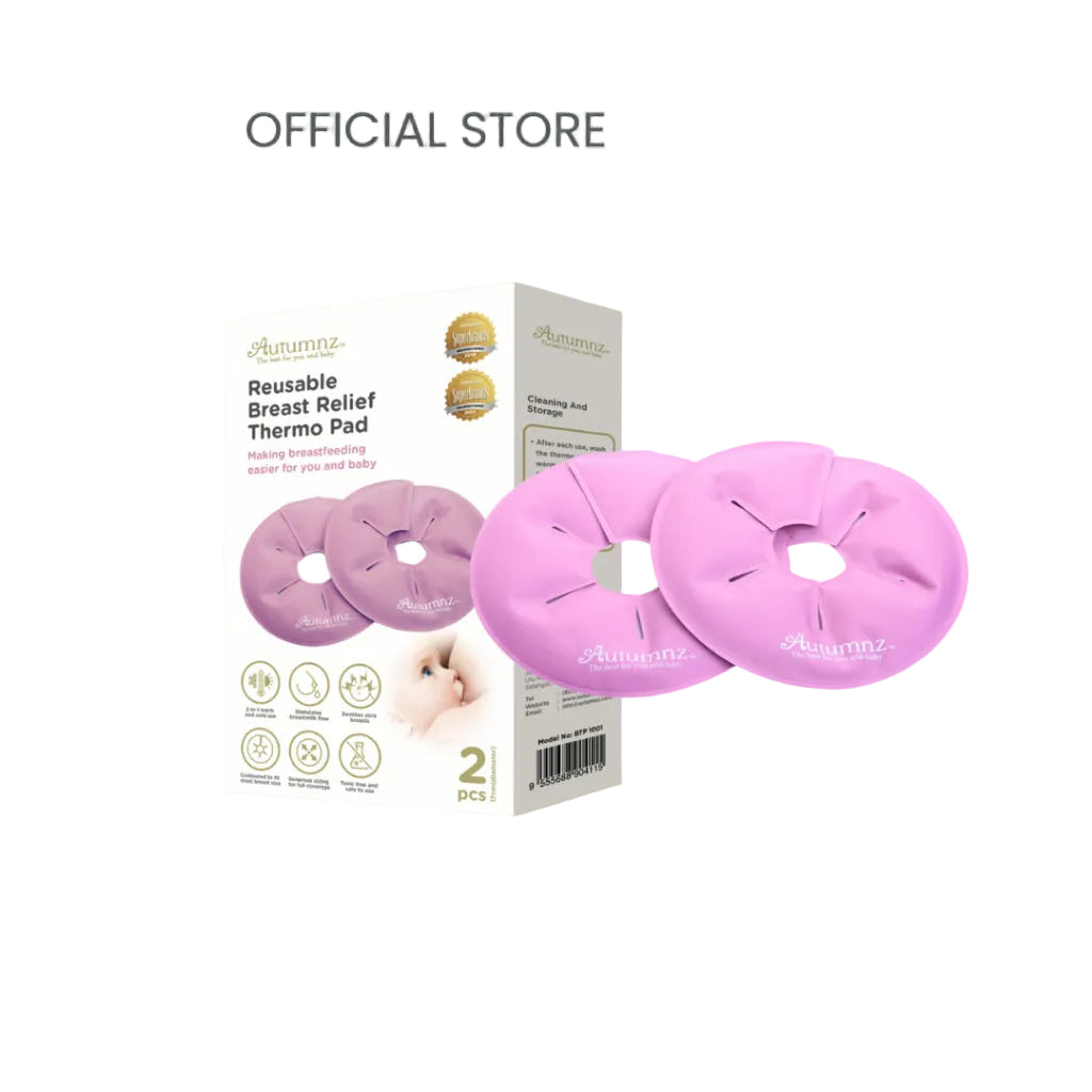 Autumnz Reusable Breast Relief Thermopads Pink