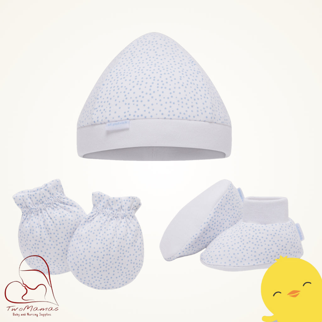 St. Patrick Accessories Set (Beanie, Mittens & Booties)