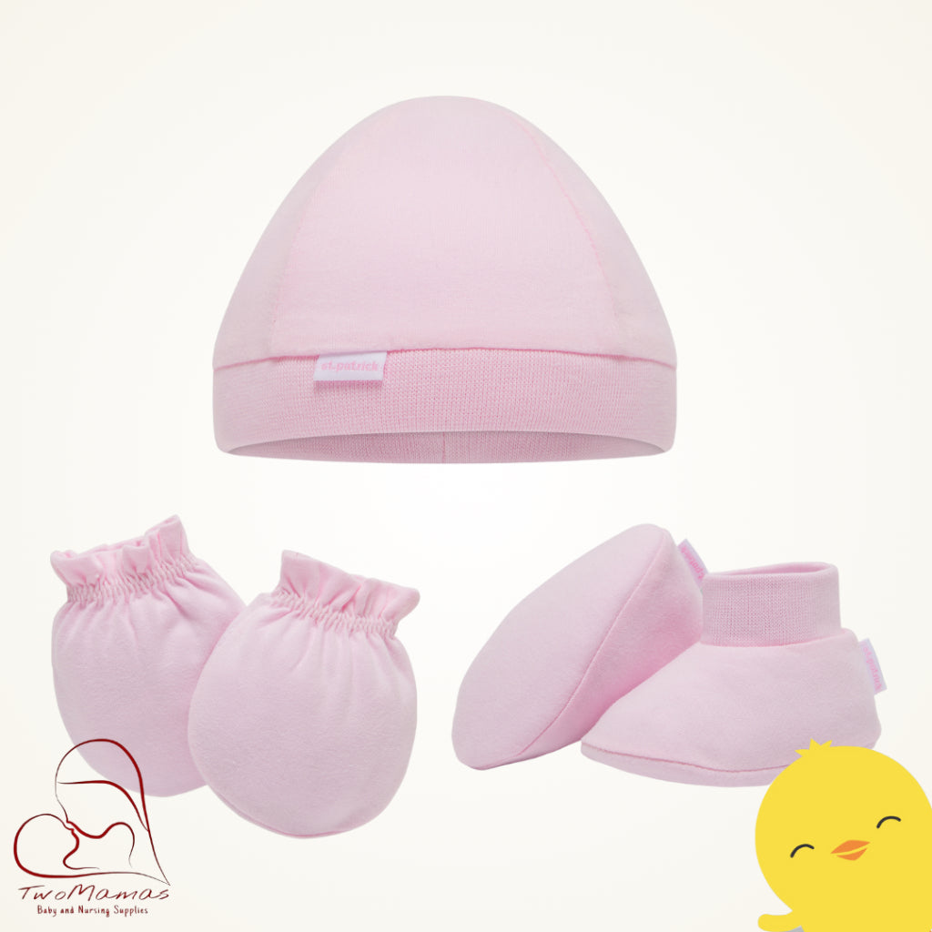 St. Patrick Accessories Set (Beanie, Mittens & Booties)