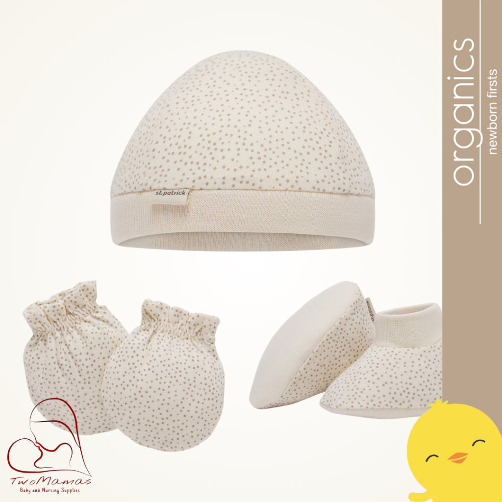 St. Patrick Accessories Set (Beanie, Mittens & Booties)