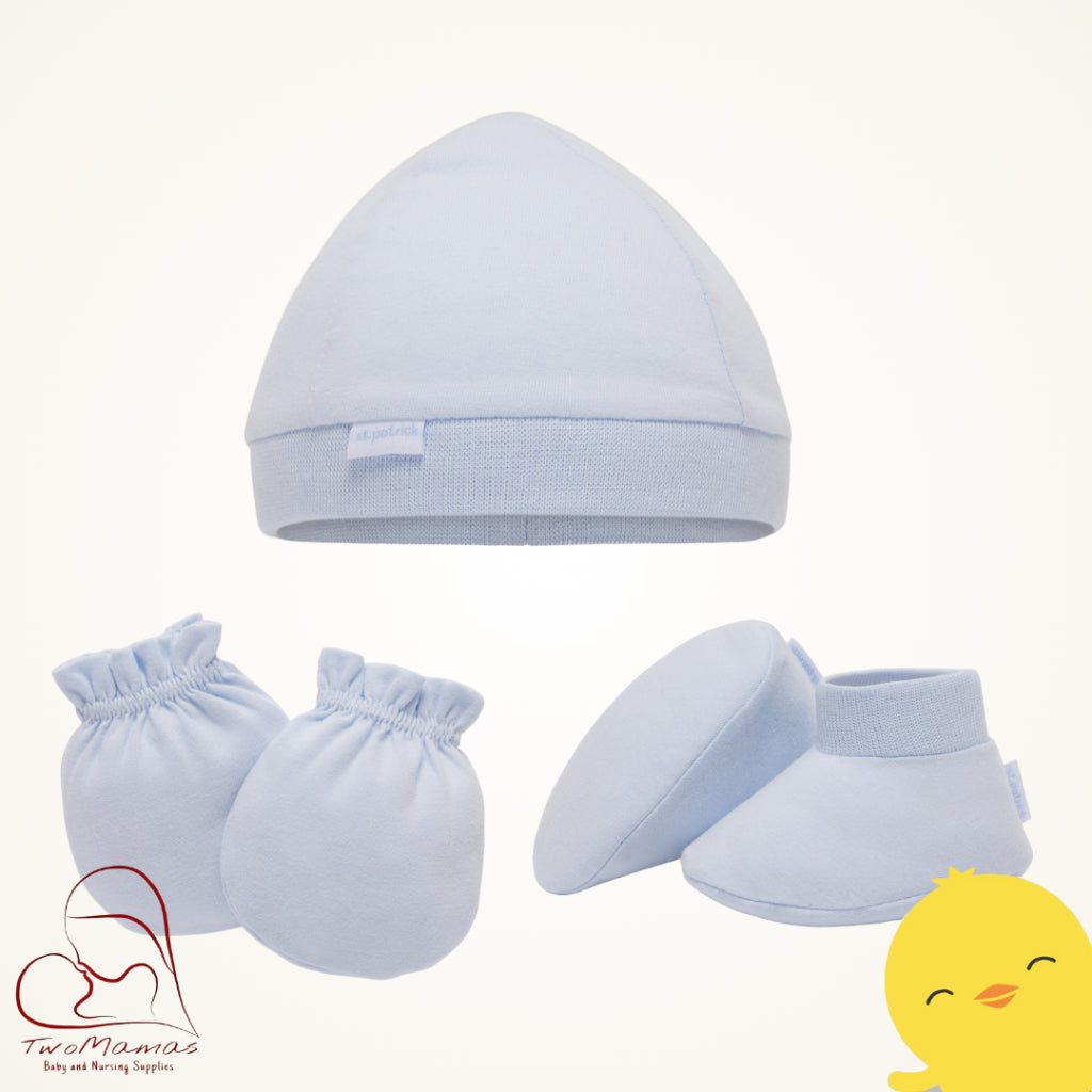St. Patrick Accessories Set (Beanie, Mittens & Booties)