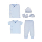 St. Patrick Newborn Gift Set (White/Pink/Blue)