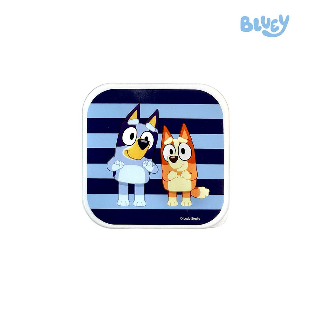 NEW DESIGN Totsafe Bluey 3-pc Snack Box Set