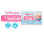 New Cycles Dryer Sheets